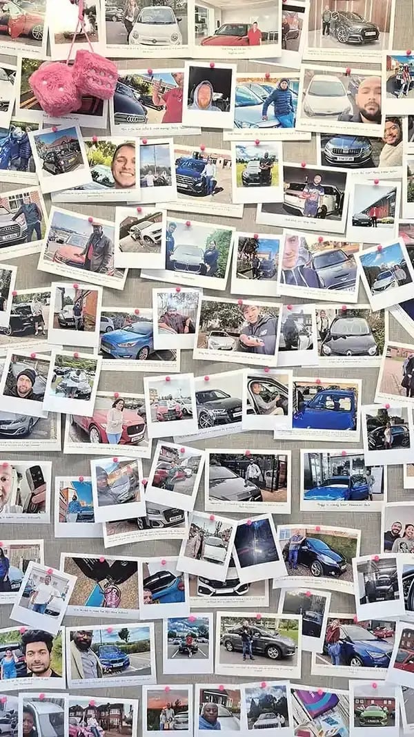 montage wall of carmoola customer over the years copy